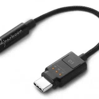 image #0 of כרטיס קול נייד Sharkoon Mobile DAC USB Type-C
