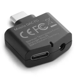 image #2 of כרטיס קול נייד Sharkoon Mobile DAC PD USB Type-C