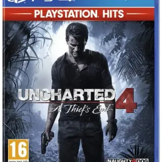 image #1 of משחק לפלייסטיישן 4 - Uncharted 4 A Thiefs End (Playstation Hits)