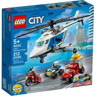 image #0 of מרדף המסוק המשטרתי 60243 LEGO City