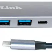 image #0 of מפצל 5 ב- 1 D-Link DUB-2325 Multi-Port USB Type-C Hub 
