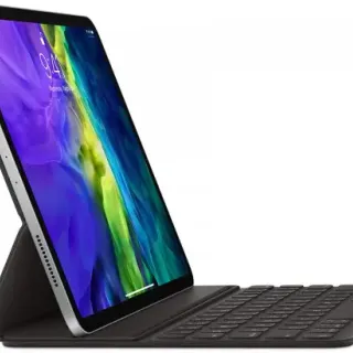 image #2 of מקלדת Apple Smart Keyboard Folio ל Apple iPad Pro 11 Inch 2018 / 2020 / 2021 / iPad Air 10.9 Inch 2020 בעברית - צבע שחור