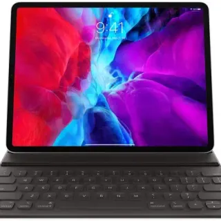 image #0 of מקלדת Apple Smart Keyboard Folio ל Apple iPad Pro 12.9 Inch 2018 / 2020 / 2021 בעברית - צבע שחור
