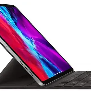 image #3 of מקלדת Apple Smart Keyboard Folio ל Apple iPad Pro 12.9 Inch 2018 / 2020 / 2021 בעברית - צבע שחור