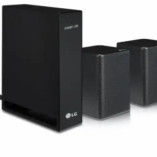 image #2 of מערכת רמקולים תואמת למקרני קול LG SPK8-S - צבע שחור