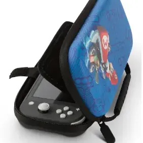 image #1 of נרתיק נשיאה + ערכת הגנה Mario Kart ל- PowerA - Nintendo Switch Lite 