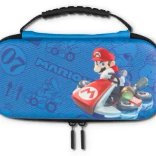 image #0 of נרתיק נשיאה + ערכת הגנה Mario Kart ל- PowerA - Nintendo Switch Lite 