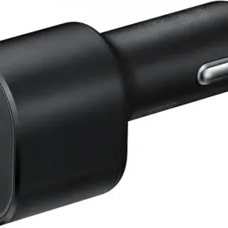 image #2 of מטען מקורי כפול מהיר לרכב עם כבל Samsung Fast Charge 45W+15W USB Type-C 