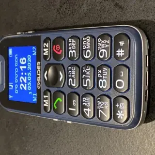 image #1 of טלפון סלולרי למבוגרים Slider W50A צבע כחול - שנה אחריות יבואן רשמי 